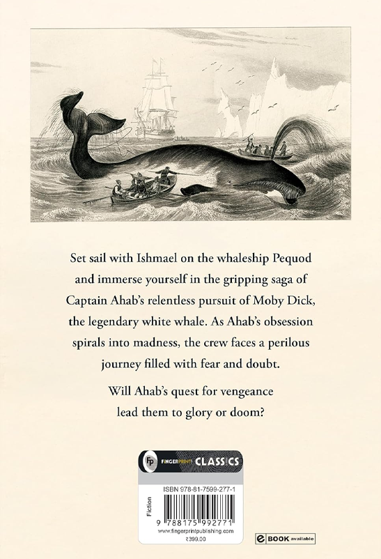 Moby Dick, or, The Whale by Herman Melville – An Epic Sea Adventure