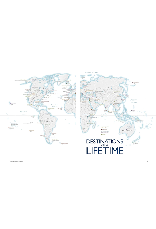 Destinations of a Lifetime: 225 of the World's Most Amazing Places