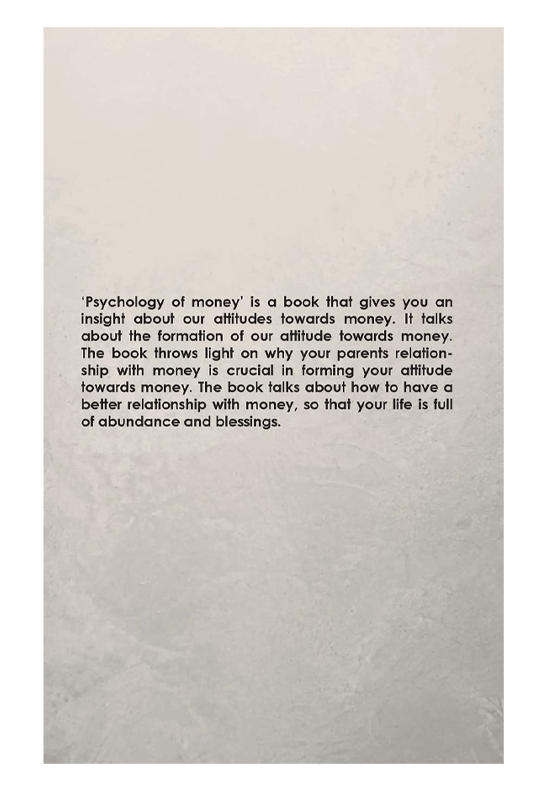 Psychology of Money